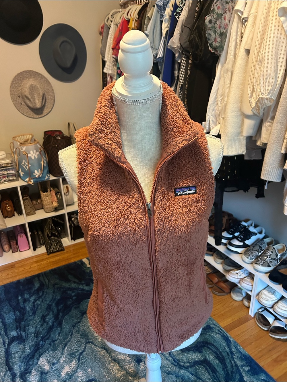 Patagonia Los Gatos Rust Orange Vest